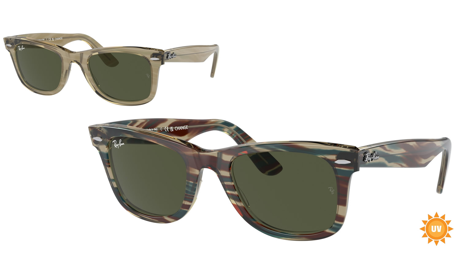 Ray-Ban RB 2140 Wayfarer Change Transitions